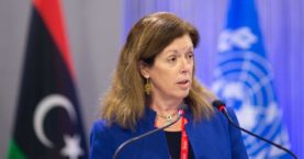 Stephanie Williams, U.N. Libya adviser urges focus on elections