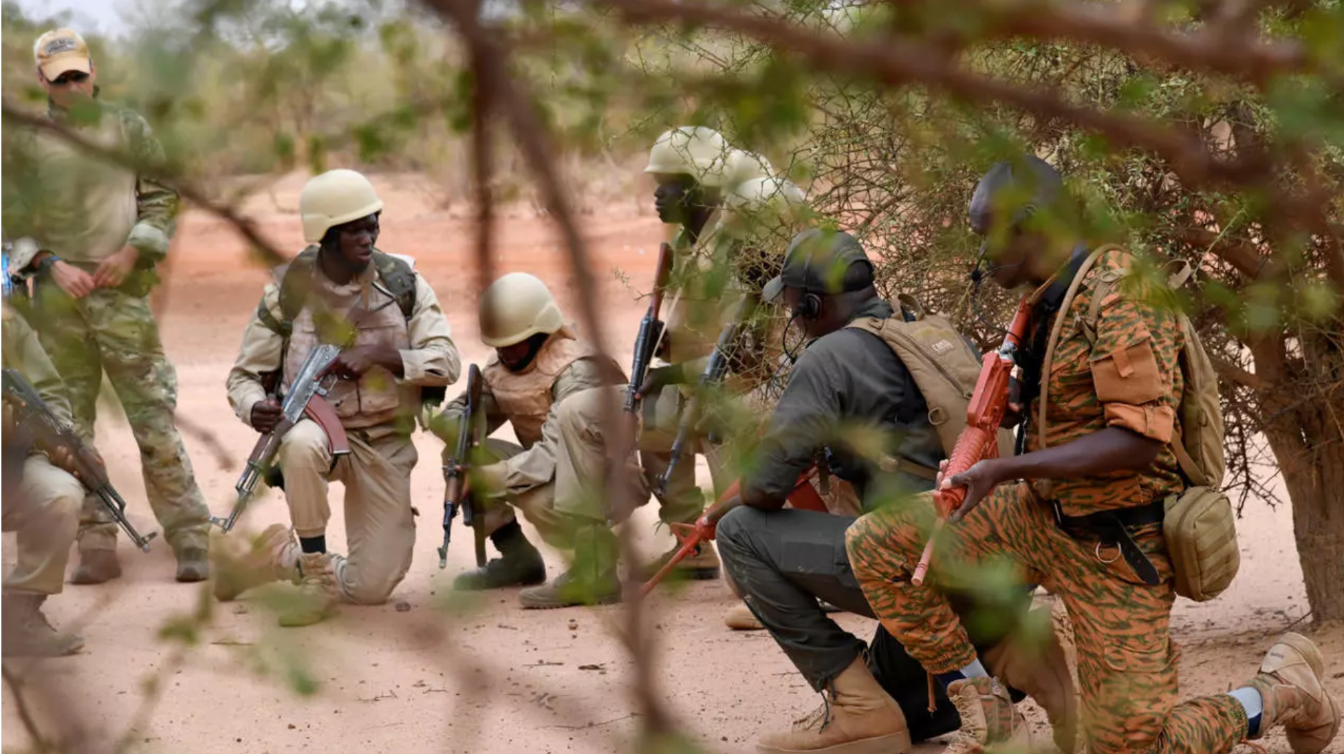 Burkinabé military training