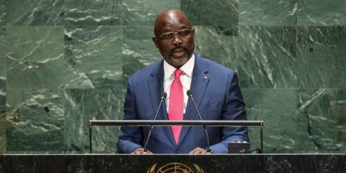 President George Weah Addresses the United Nations 77, General Assembly