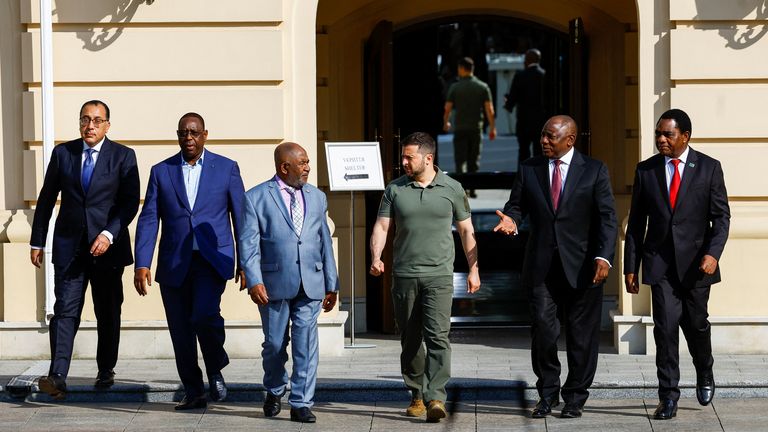 African leaders Start Peace Mission in Ukrain – Live Africa News